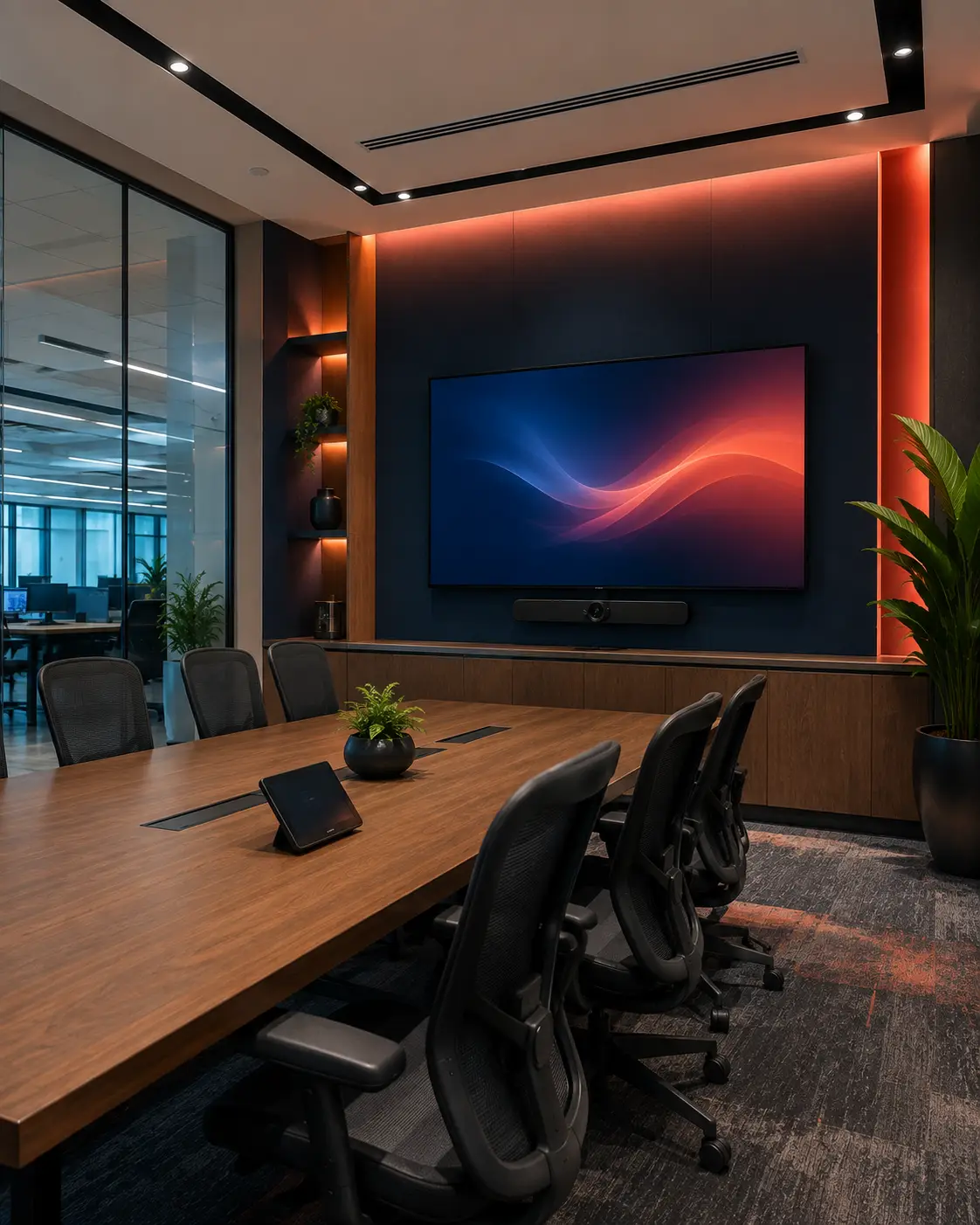 Hybrid meeting room case study